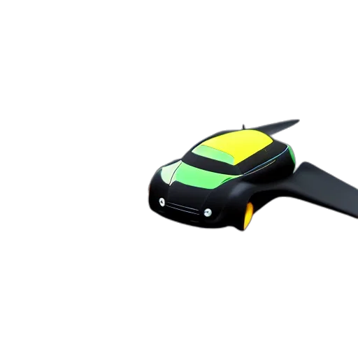 car, weapon, robot, 3d render transparent PNG cut-out