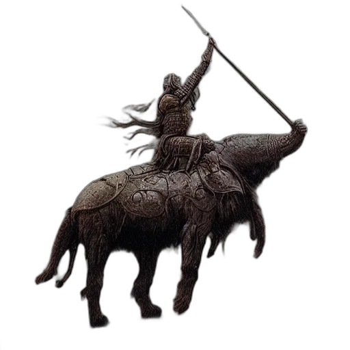 dragon, staff, sword, animal transparent PNG cut-out