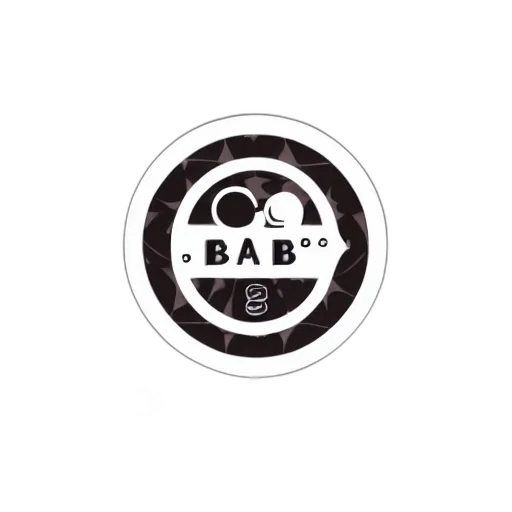 car, monochrome, modern, logo, boba, milktea, brand, graphic transparent PNG cut-out