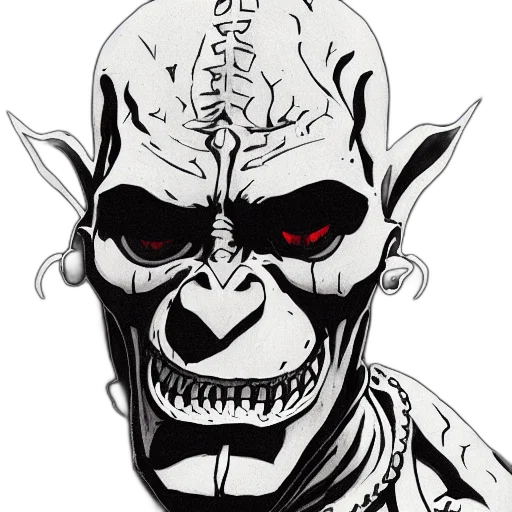 mask, face, comic book art, concept art, cartoon, fantasy art, skinny, moria transparent PNG cut-out