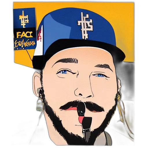 face, cartoon, photorealistic, pixel art transparent PNG cut-out