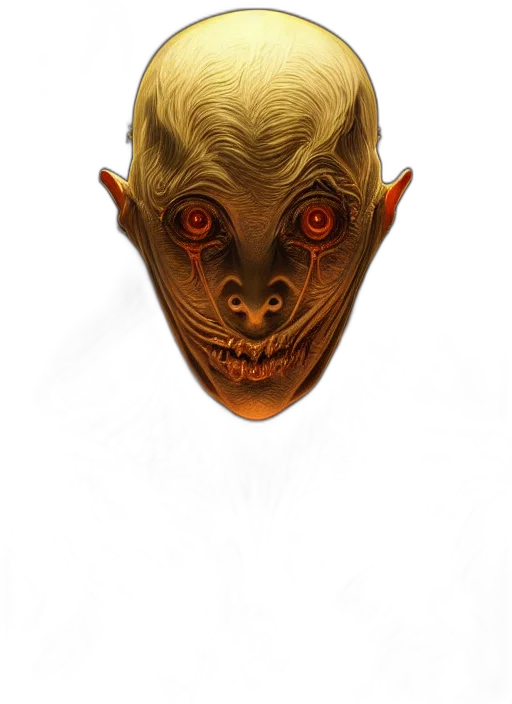 mask, face, creature, dragon transparent PNG cut-out