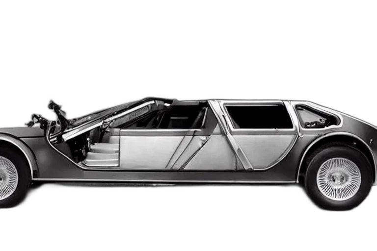 car, concept art, cyberpunk, 3d render transparent PNG cut-out