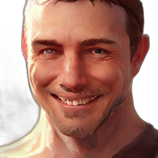 face, staff, robot, creature, photorealistic, concept art, fantasy art, oil painting transparent PNG cut-out