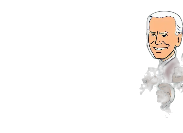 face, cartoon, pixel art, photorealistic, concept art, joe, biden, jigsaw transparent PNG cut-out