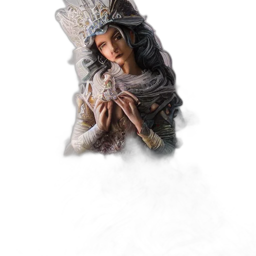 crown, jewelry, staff, hat transparent PNG cut-out