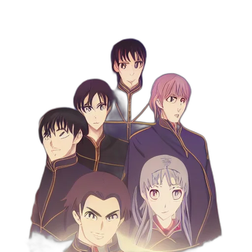 staff, jacket, crown, umbrella transparent PNG cut-out