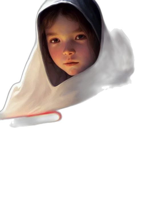 face, mask, hat, creature transparent PNG cut-out