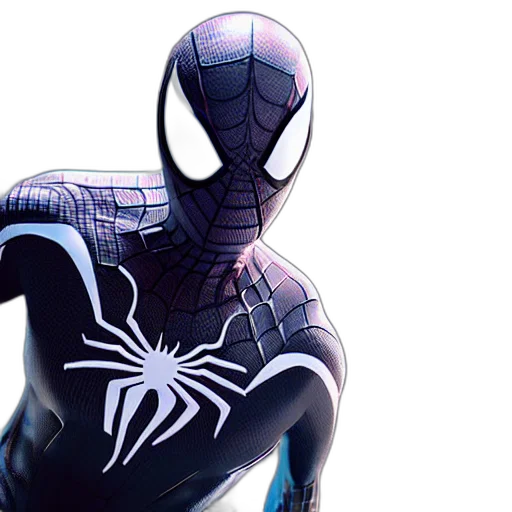 comic book art, concept art, 3d render, bright transparent PNG cut-out