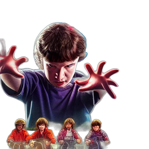 concept art, 3d render, outer space, stranger, things, photo, eddie, munson transparent PNG cut-out