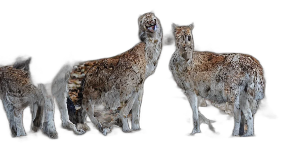 animal, creature, 3d render, concept art transparent PNG cut-out