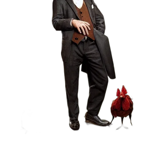 animal, jacket, concept art, photorealistic, 3d render, pixel art, saul, goodman transparent PNG cut-out