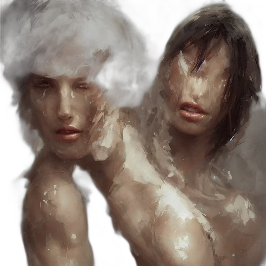face, mask, concept art, fantasy art transparent PNG cut-out