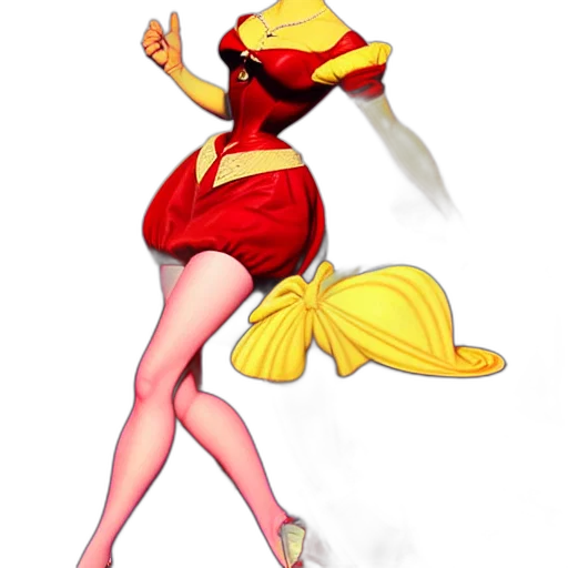 dress, staff, hat, concept art transparent PNG cut-out