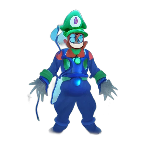 mask, creature, staff, concept art transparent PNG cut-out