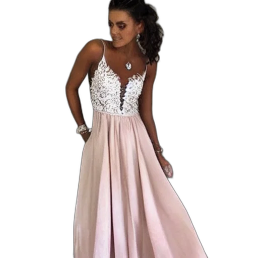 dress, pastel, monochrome, dark, beautiful transparent PNG cut-out