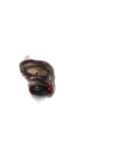 mask, creature, face, robot transparent PNG cut-out