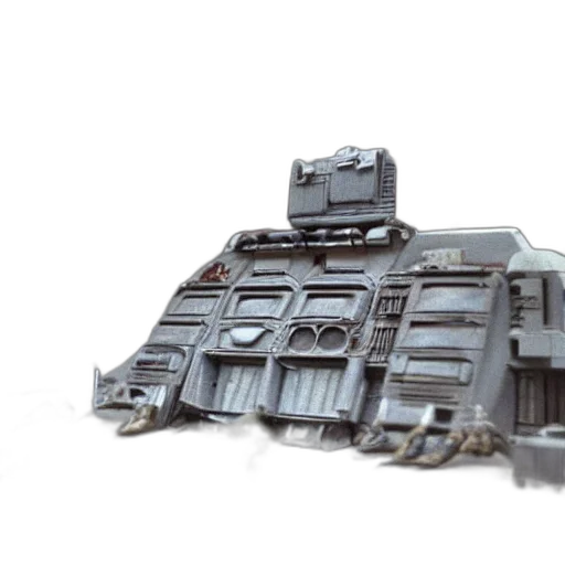 weapon, robot, car, 3d render transparent PNG cut-out