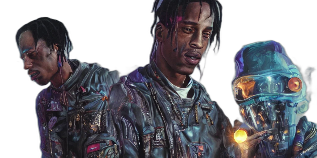 jacket, concept art, photorealistic, cyberpunk transparent PNG cut-out