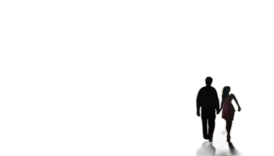 staff, jacket, 3d render, concept art, couple, walking, poor, neighborhood transparent PNG cut-out