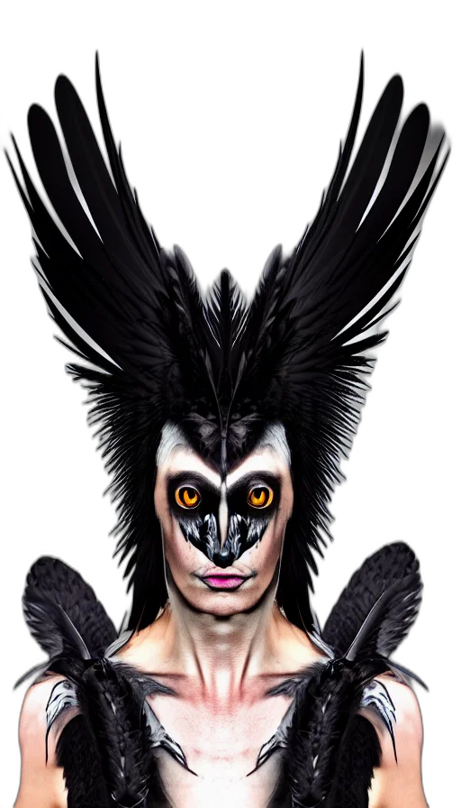 mask, animal, creature, face, cartoon, concept art, fantasy art, photorealistic transparent PNG cut-out