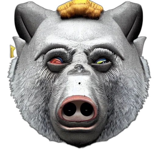 mask, face, animal, staff transparent PNG cut-out