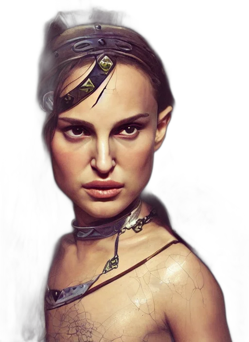 jewelry, face, weapon, robot, photorealistic, fantasy art, cyberpunk, concept art transparent PNG cut-out