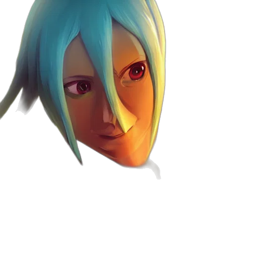 face, mask, robot, creature, 3d render, concept art, anime, photorealistic transparent PNG cut-out