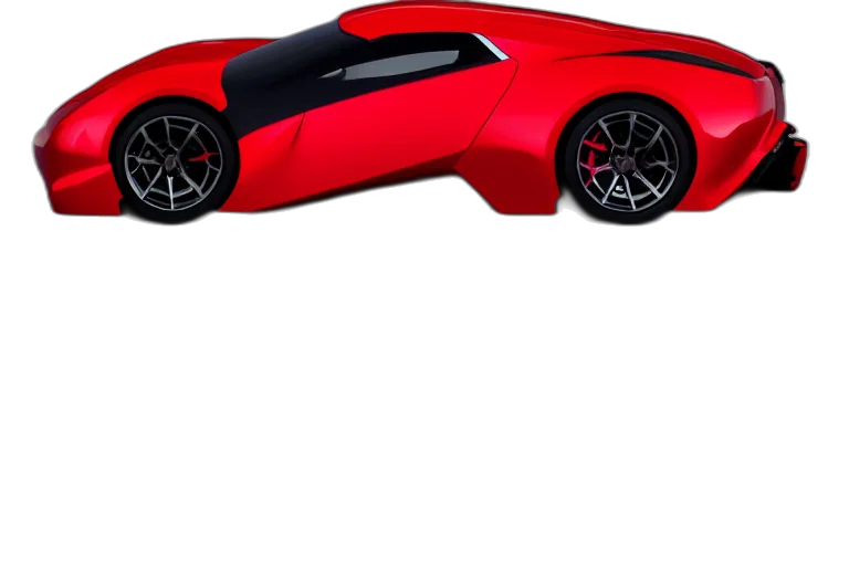 car, weapon, 3d render, concept art, photorealistic, pixel art, red, sports transparent PNG cut-out