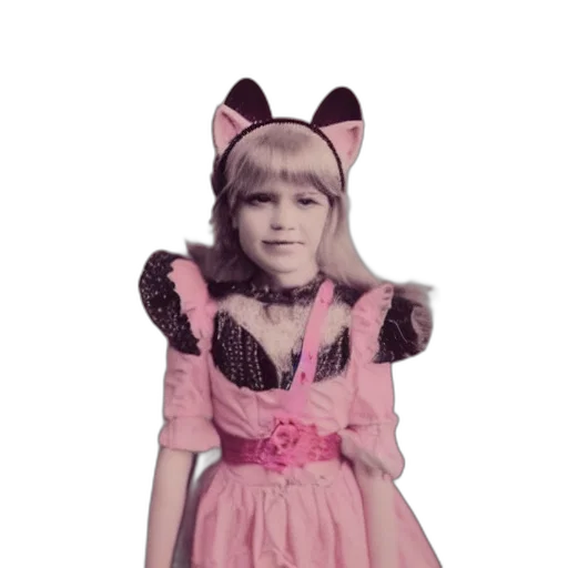 dress, creature, face, mask transparent PNG cut-out