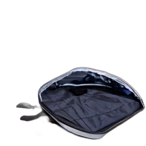 jacket, umbrella, hat, mask, photo, backpack, placed, under transparent PNG cut-out