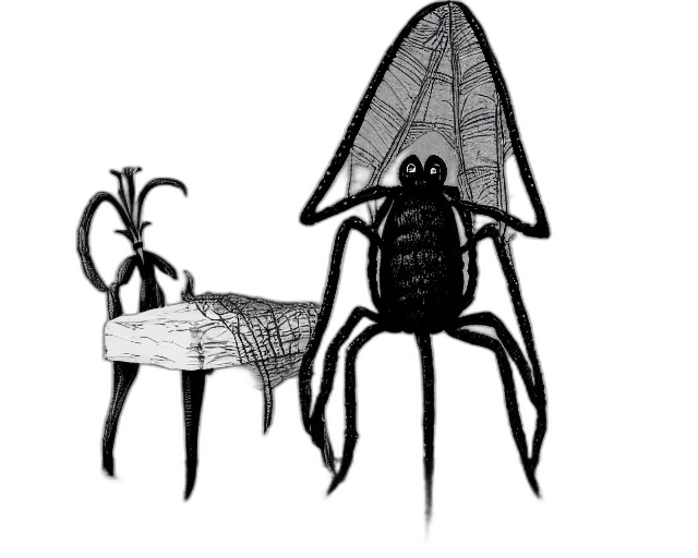 creature, animal, furniture, umbrella transparent PNG cut-out