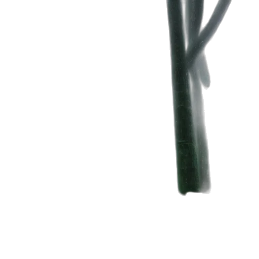 staff, umbrella, sword, weapon, 3d render, photorealistic, concept art, green transparent PNG cut-out