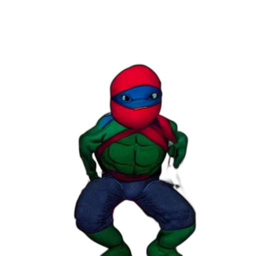 mask, pixel art, concept art, 3d render transparent PNG cut-out