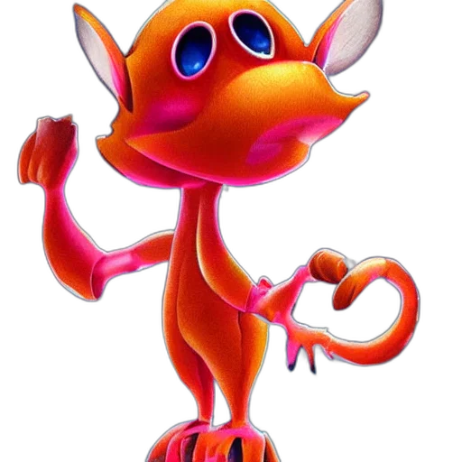 animal, staff, robot, dragon transparent PNG cut-out