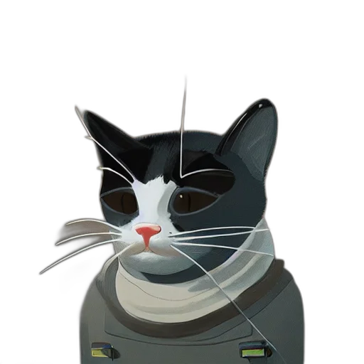 robot, staff, photorealistic, 3d render, concept art, cartoon, stalenhag, simon transparent PNG cut-out