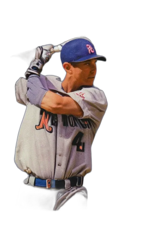 concept art, photorealistic, baseball, card, player, firing, laser, rifle transparent PNG cut-out