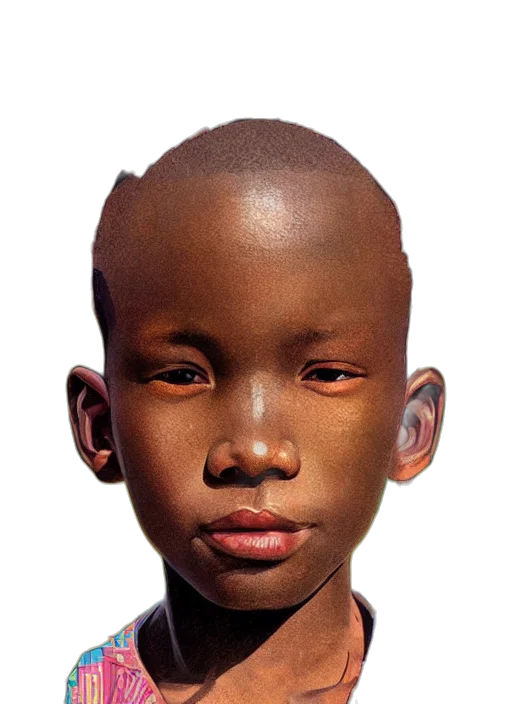 face, mask, creature, animal, photorealistic, 3d render, concept art, fantasy art transparent PNG cut-out