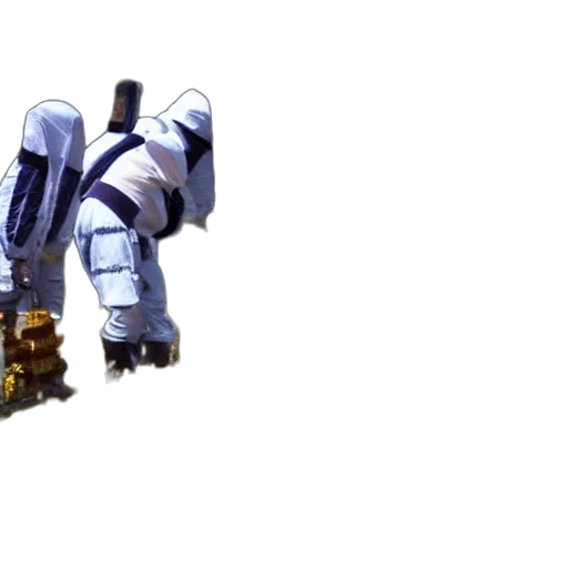 robot, weapon, staff, sword, 3d render, concept art, pixel art, outer space transparent PNG cut-out