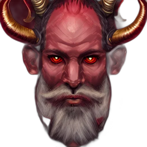 face, mask, staff, dragon transparent PNG cut-out
