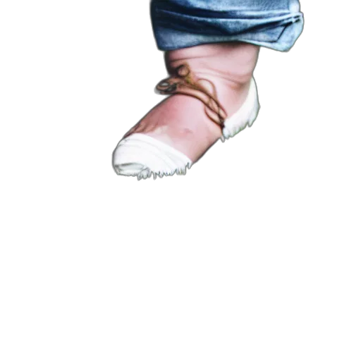 shoes, face, creature, hair transparent PNG cut-out