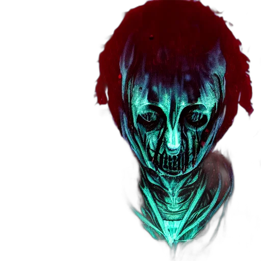mask, face, creature, hair transparent PNG cut-out