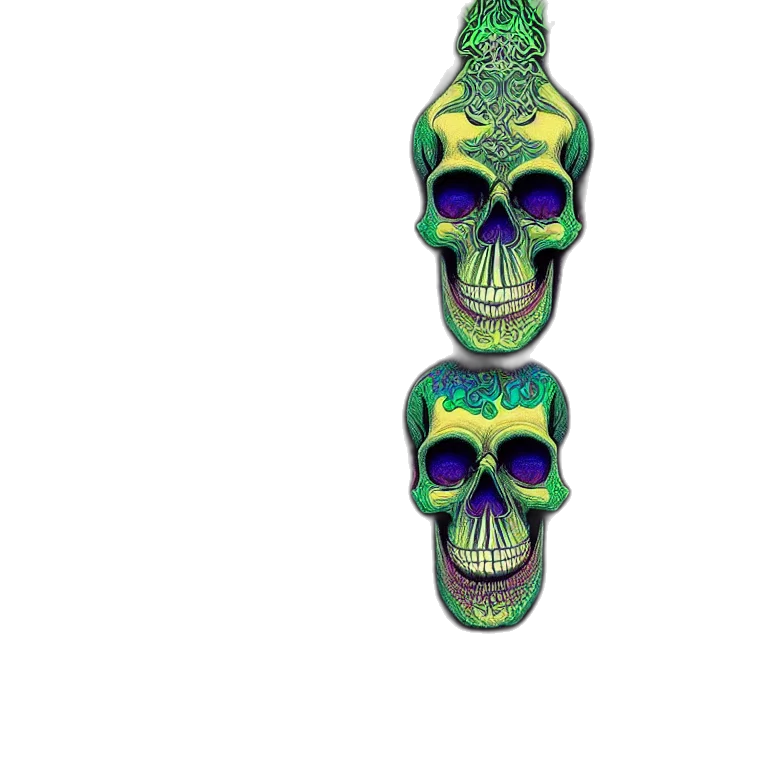 mask, jewelry, 3d render, concept art transparent PNG cut-out