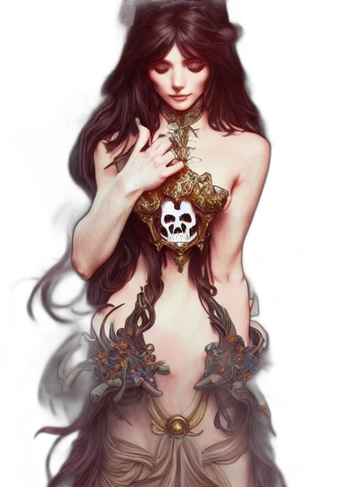 jewelry, dress, mask, crown, fantasy art, concept art, pixel art, comic book art transparent PNG cut-out