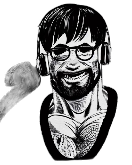 cartoon, comic book art, pencil sketch, concept art transparent PNG cut-out