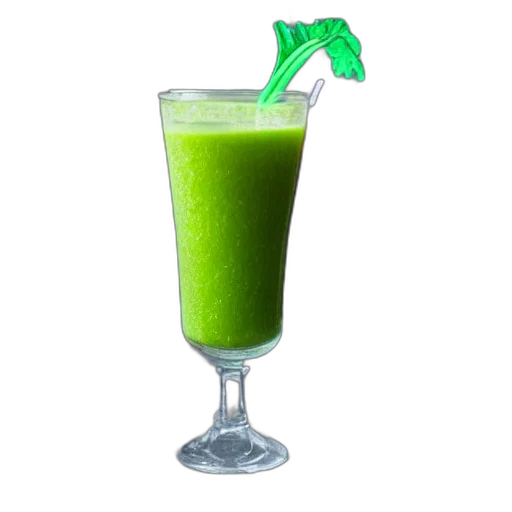 food, staff, bottle, weapon, 3d render, photorealistic, green, zucchini transparent PNG cut-out