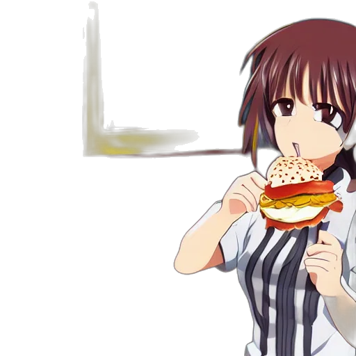 food, anime, pixel art, cartoon transparent PNG cut-out