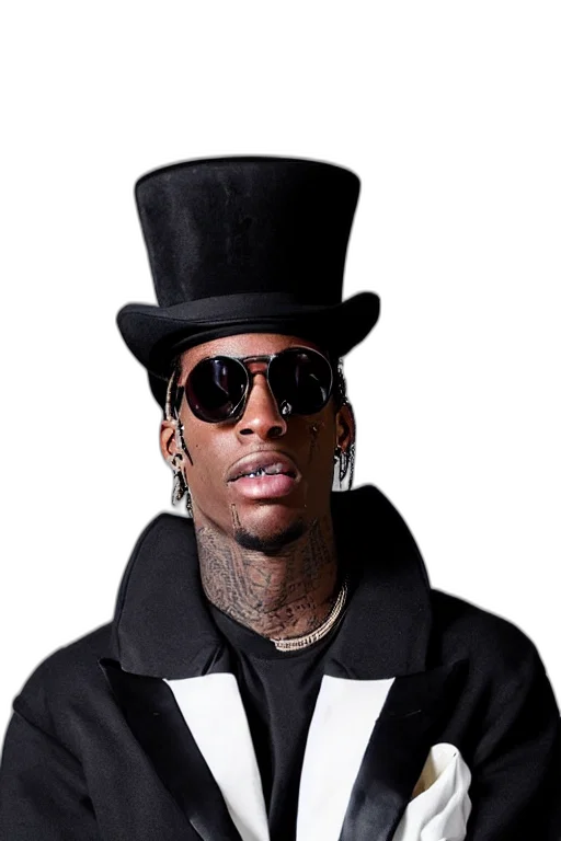 hat, jacket, animal, face transparent PNG cut-out