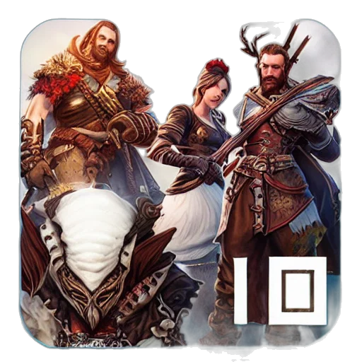 concept art, fantasy art, divinity, original transparent PNG cut-out