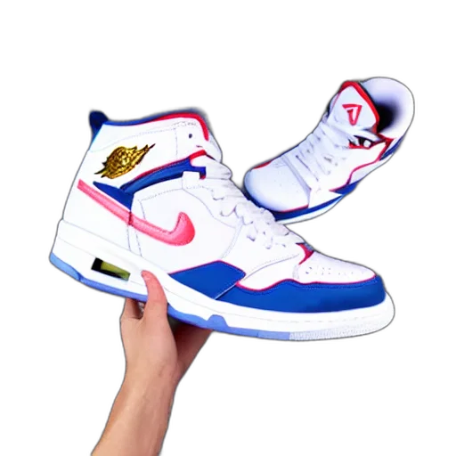 shoes, 3d render, smarties, air transparent PNG cut-out
